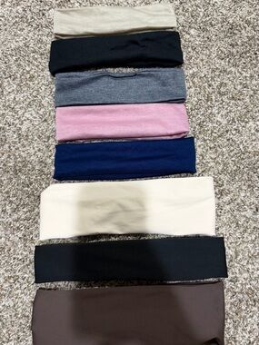 Girls Stretch Headbands - Multi-Color Pack